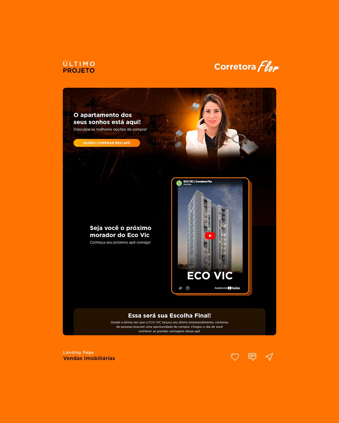 Capa do projeto Corretora Flor